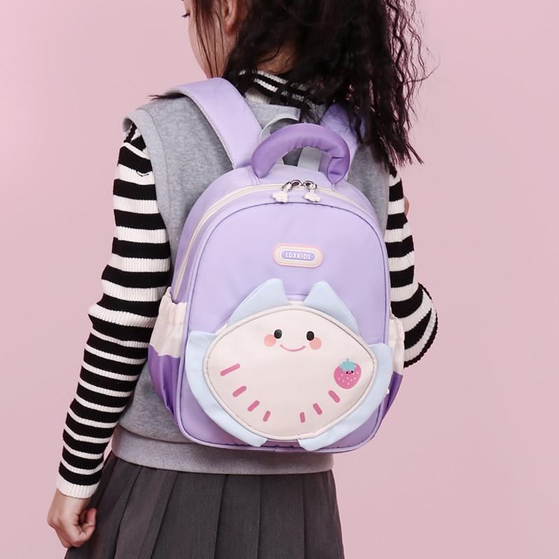 Fun And Cute Canvas Backpack For Kids With Comfortable Straps And Adorable Patterns Animal