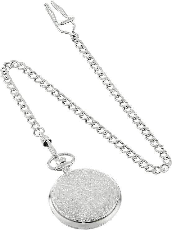Charles Hubert, Paris Men's Pocket Watch with Date Display 3559