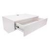 Wall Mounted Desk, Wall Mounted Desk with Pull Out Drawer, Floating Wall Organizer Rectangular Ecological Board for Homes,Office