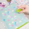 Heart-shaped PU Leather Card Holder A5 Scrapbook for Celebrity Fans Memory Storage and Pocards Large Capacity Po Album