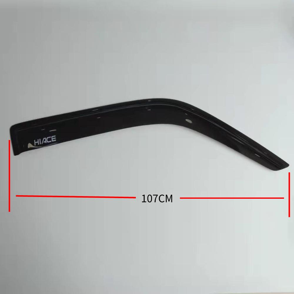 Plastic Rain Visor for Hiace 2005-2018 Models, Universal with Hiace Marking.