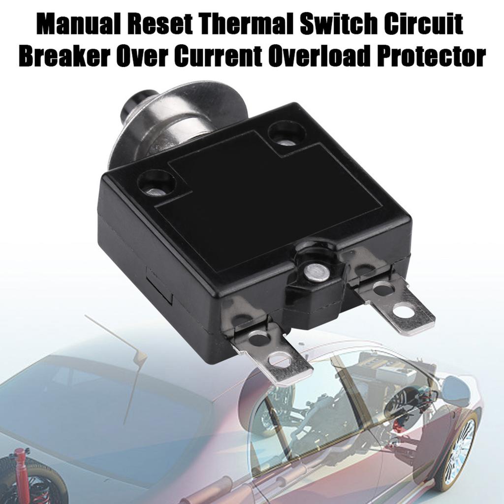 5A Manual Reset Thermal   Circuit Breaker Over Current Overload Protector
