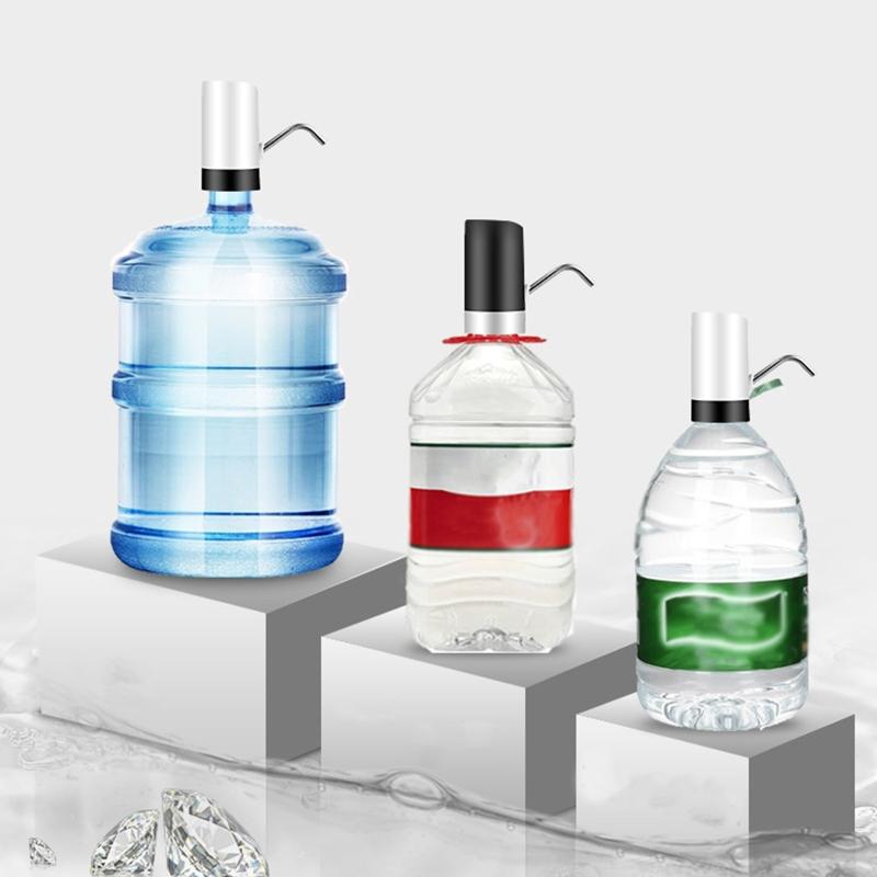 Portable Electric Pallet Bottled Water Pump Wireless Automatic Water Dispenser USB Rechargeable Bucket Bottle Dispenser