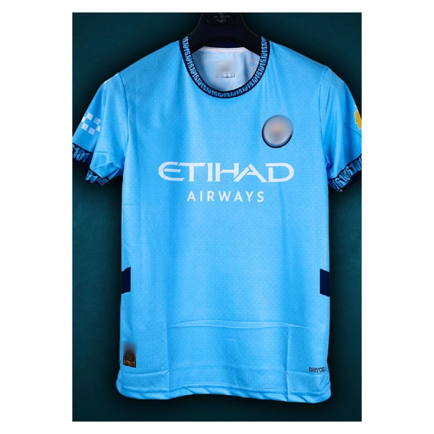 

City No Name Blue Adult Football Shirt S чистый