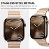 Titanium Color Stainless Steel Strap For Apple Watch Series 10 46mm Luxury Band Link Bracelet IWatch Ultra2 49mm 45mm 44mm 42mm 9 8 7 6 SE 5