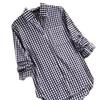 Retro Plaid Lapel Long Sleeve Shirt In Stock (2026)