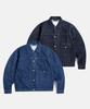 Espionage (Jpn Fabric)Type 1 Kaihara Denim Trucker Jacket Dark Indigo