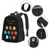 Planeten des Sonnensystems. Doodle Illustration Neuankömmlinge Unisex Taschen Schultasche Rucksack Wissenschaft Himmel Sonnensystem Saturn Pluto