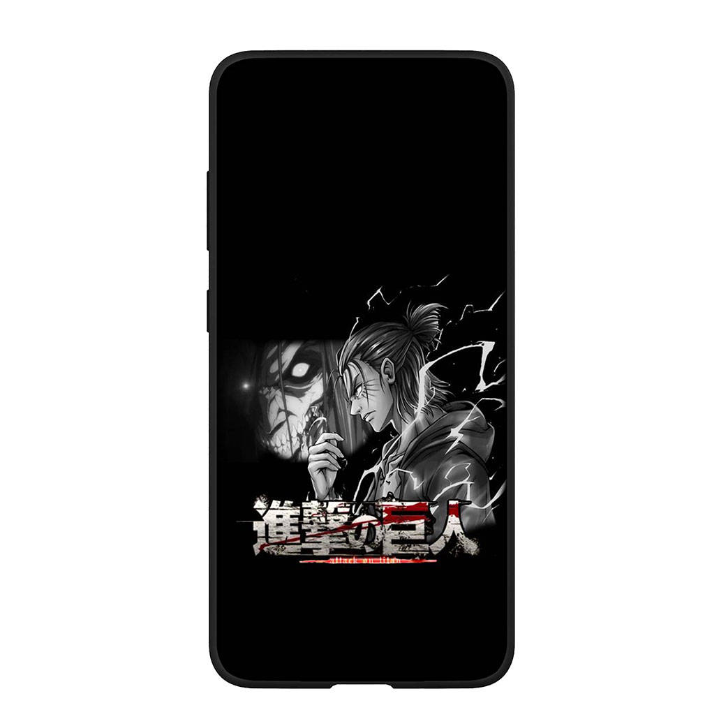 Husă Telefon pentru Samsung Galaxy S25 S24 S23 iPhone 16 15 Xiaomi Redmi Note 14 13 12 16E X 11 Pro OPPO Moto Huawei Anime Levi Attack On Titan Eren Husă