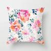 Cute Nordic Simple Flowers Home Decoration Simple Square Decorative Cushion Cover Sofa Pillow Cover