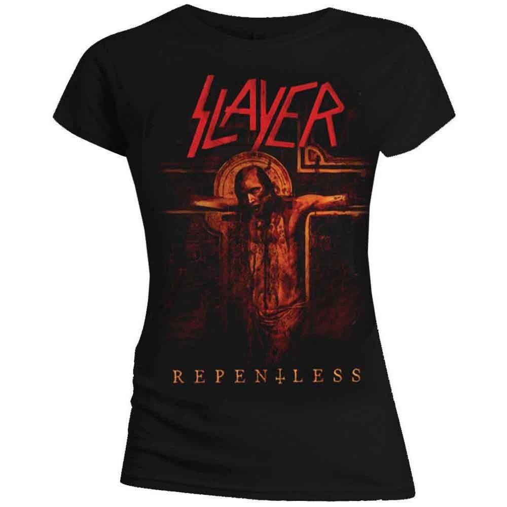 Slayer Repentless Crucifix Short Sleeve Tee Black New XXXL