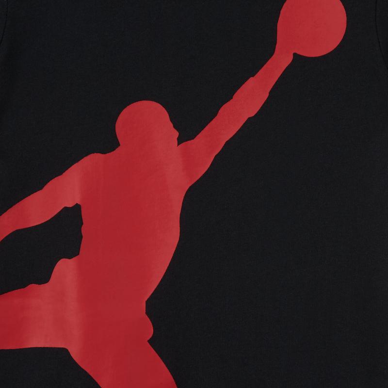 Jordan Logo Print Short Sleeve Bodysuit And Shorts Kids Bodysuit And Shorts Black CK4343-010