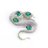 Stylish and Elegant Zodiac Animal Snake Brooch Personalized Luxury Accessory Pin Gift