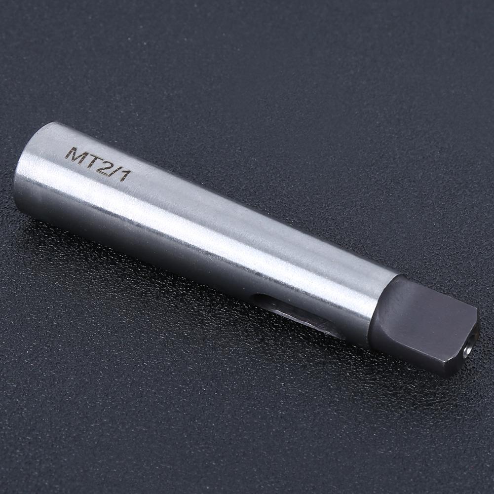 Konischer Reduzieradapter Bohrhülse Silber Hohe Härte Verschleißfestigkeit MT2 auf MT1