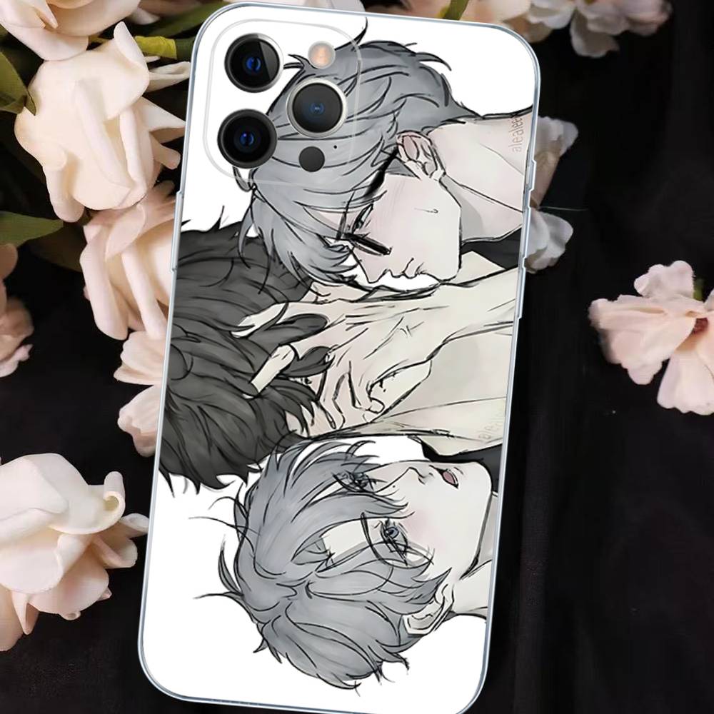 Nerd Project Bl Anime For IPhone 17 16 15 14 13 12 Mini 11 Pro Max Transparent Case