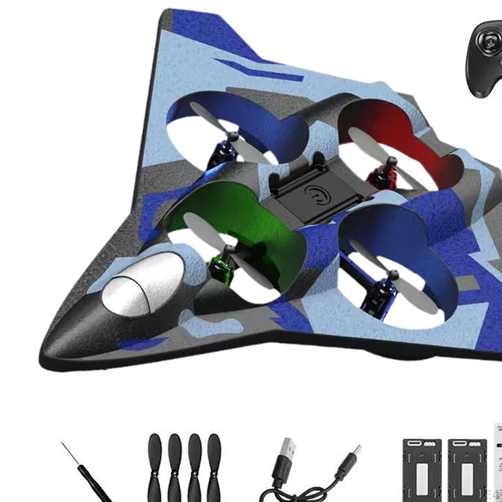 RC Plane Fighter Jet Degree Flip Outdoor Toy Hobby Glider for Adults Children Beginners Teens Gifts