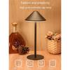 Led Desk Light With Usb Charging Port 3-color Stepless Dimming Touch Sensor Table Lamp For Office Restaurant Bar