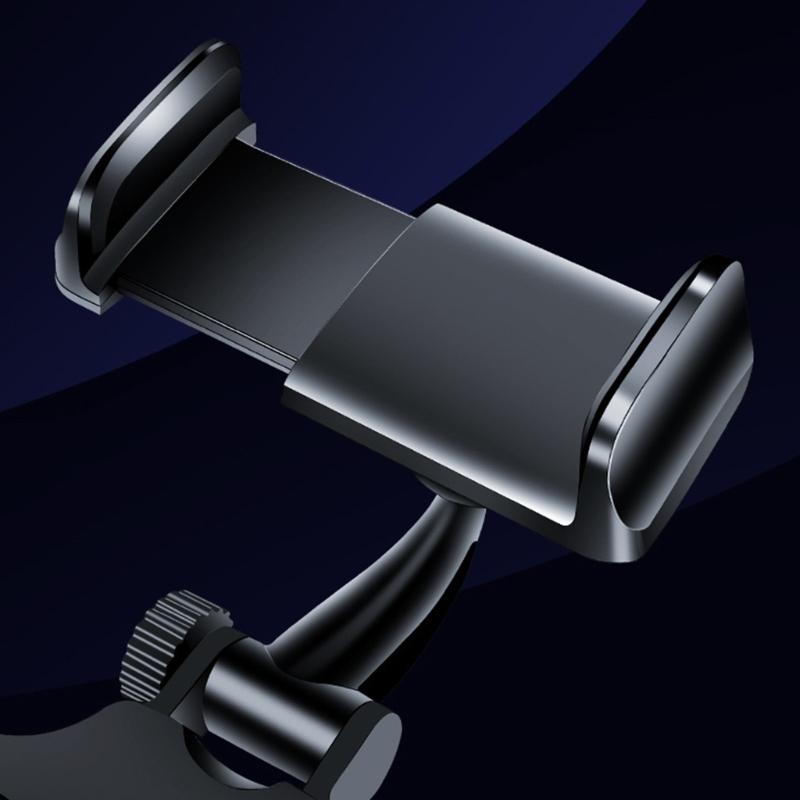 Universal Rearview Mirror Mount Phone Holder 360 Degree Rotating Rearview Mirror Phone Mount for Convenient Navigation