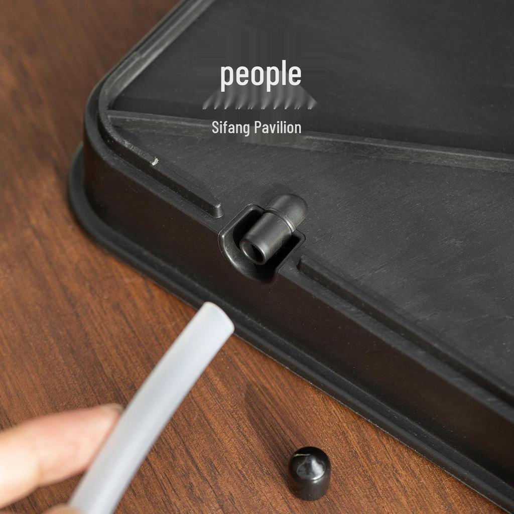 2026 Bamboo Tea Tray: Light Luxury, Small Draining Table with Water Storage and Dry Brew Design