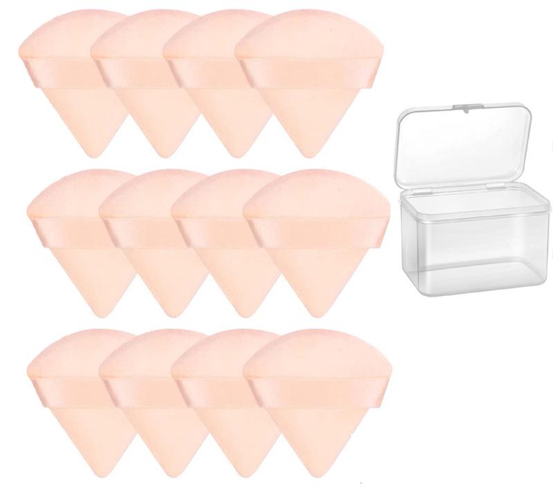 Cross-Border Triangle Powder Puff: Loose Powder Makeup Tool