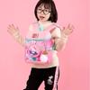 Children Bag School Backpack Sleeping Plush Doll Animal Pattern Pendant Nylon