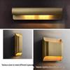Modern Minimalist All-Copper Wall Lamp for Bedroom, Living Room, Corridor, or Staircase - Luxury and Creative Design