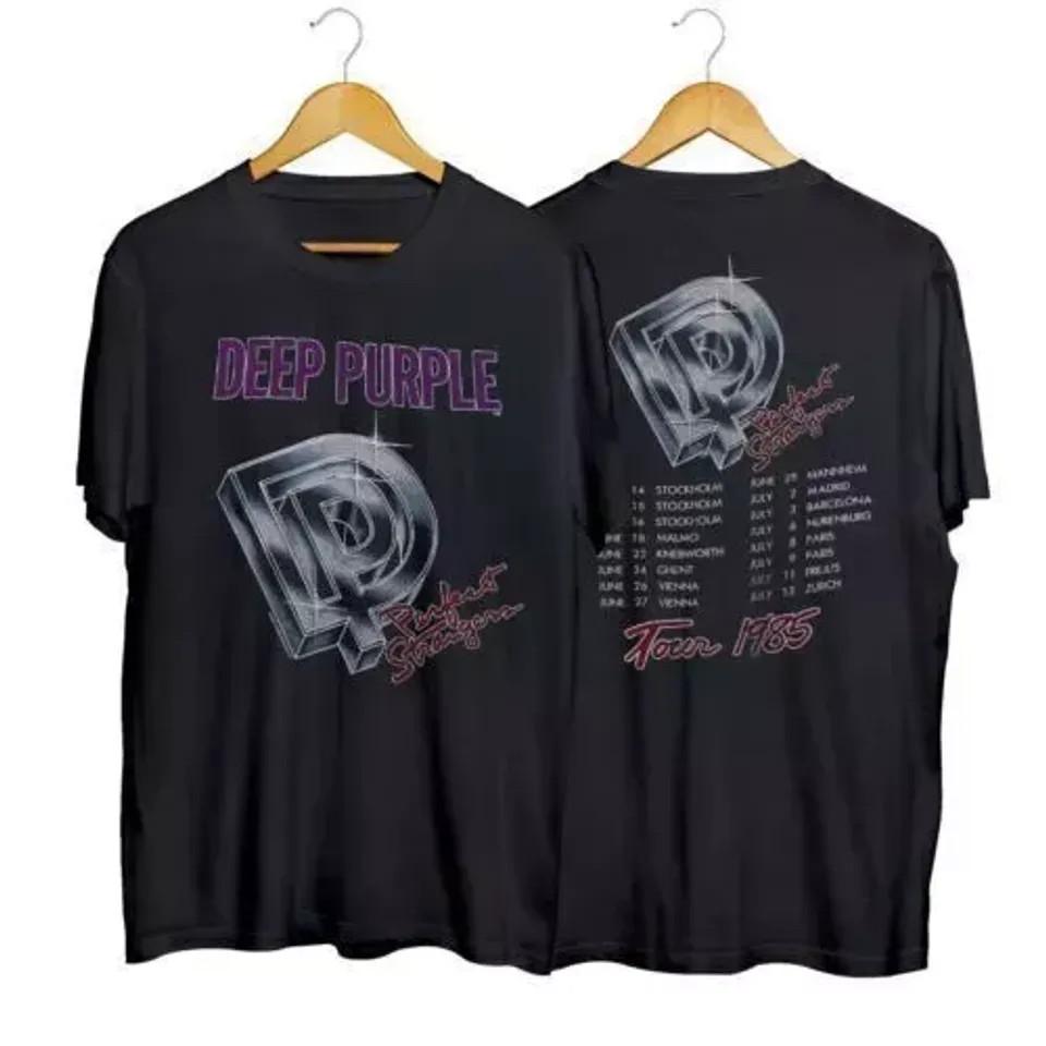 1985 Deep Purple Perfect Strangers European Tour Unisex T-Shirt L