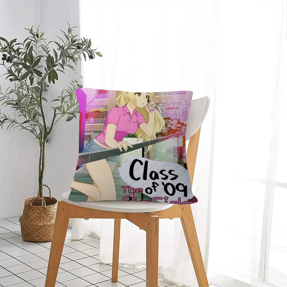 Game Class of  the FFlip SSide  Personalized picture text home decorative pillows Household Gifts xcm