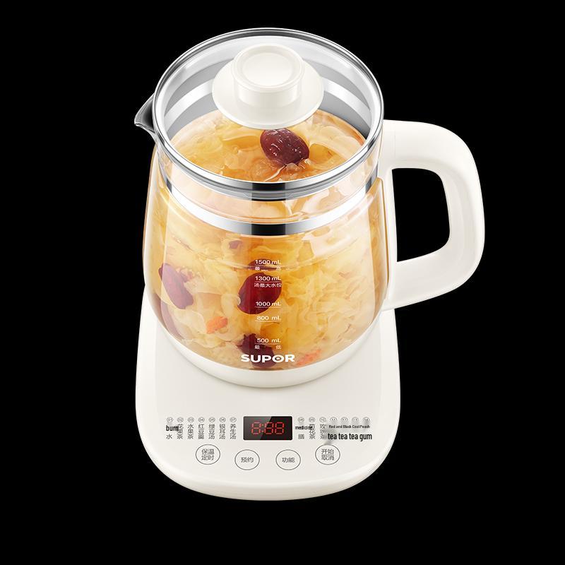 Supor SW-15Y23 Smart Glass Health Kettle CN Plug (adapter Included)