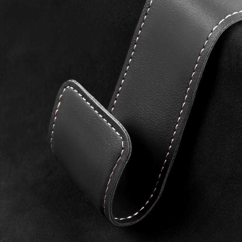 Car Hooks, Car Seat Back PU Leather Storage Hook, Multi-function Hanger For Keys Purse, Handbag Earphone Charging Cable Umbrellas Coats Car Organizer