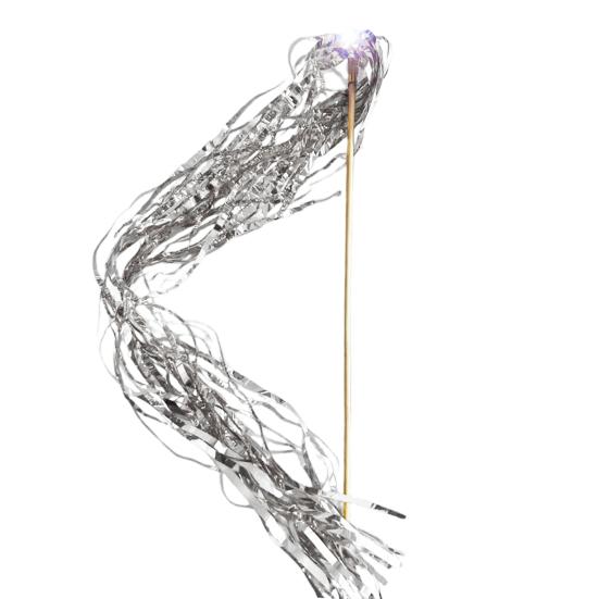 LED Fairy Wand with Tassels Multicolor Lighted Wedding Wands Stick Rain Strips Decorative Party