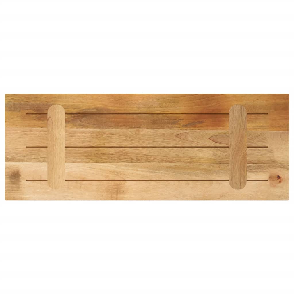 Vidaxl Blat Do Stolika, 80X40X3,8 Cm, Prostokątny, Surowe Drewno Mango