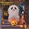 1.2M/4FT Halloween Inflatable Toys Outdoor Holiday Decortions Poor Ghost Colorful Lights Inflatable Model Ornament Party Garden
