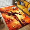 Personalized Name Wolverine Deadpool Living Room Non-Slip Area Rug Soft Carpet for Bedroom Kids Playroom Sofa Office Home Decor Doormat