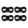 Aluminum AN8 Clamp Fuel Line Clamp Hose Separator Clamp