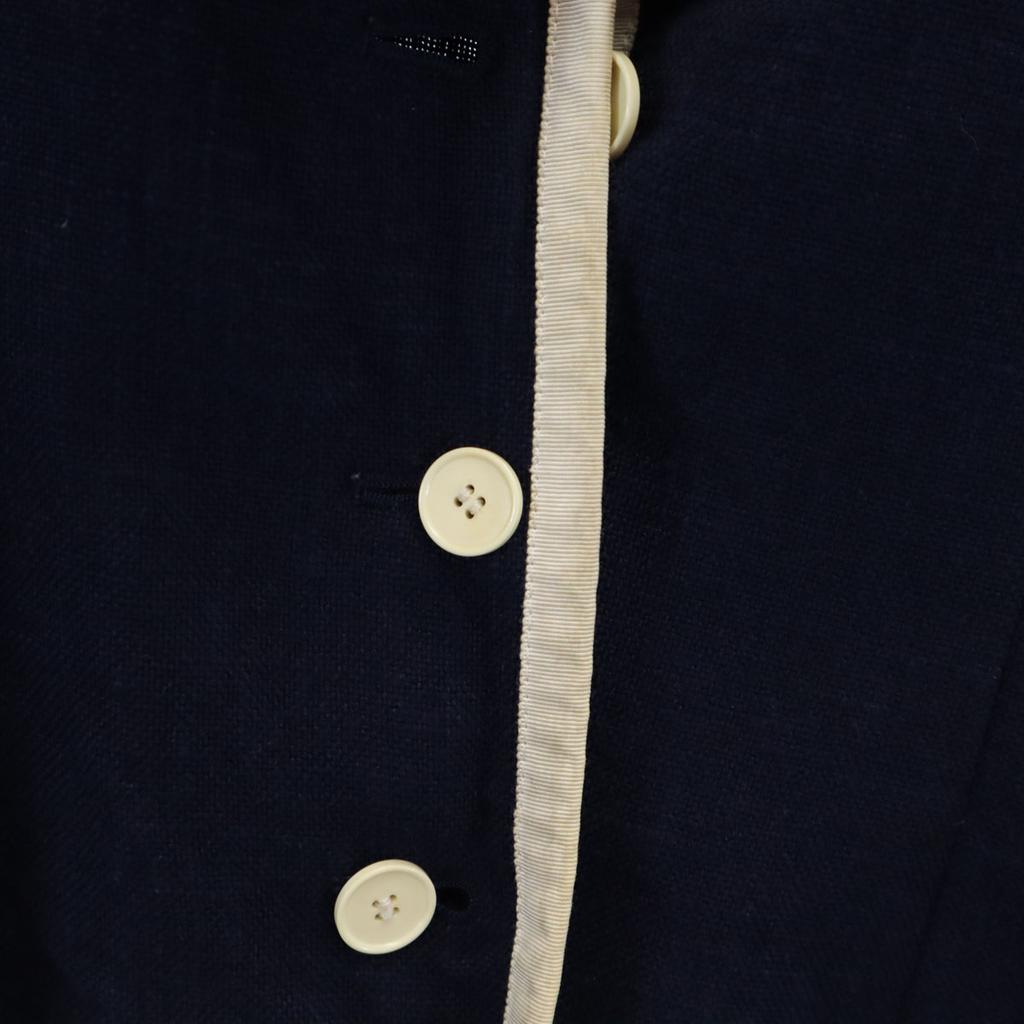 Givenchy 80s 90s Old Made In Japan Tailored Jacket 8 Blue Women Used