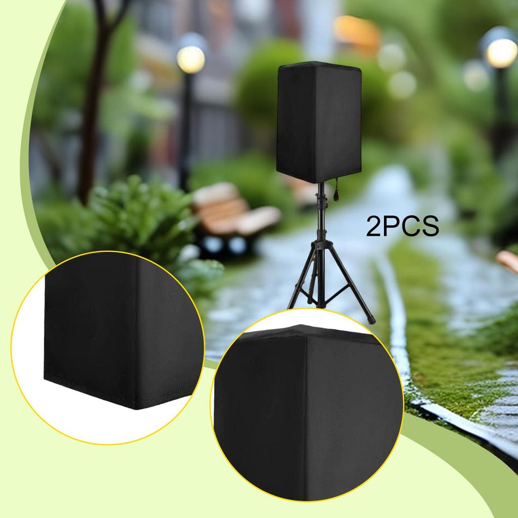Covers for Outdoor Speakers (2 Pack) - Multimedia Speaker Protectors Practical Cases