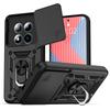 KEYSION Shockproof Case for Redmi Note 15 Pro 4G 15 Pro+ 5G Slide Camera Lens Protection Ring Stand Phone Cover for Redmi Note15