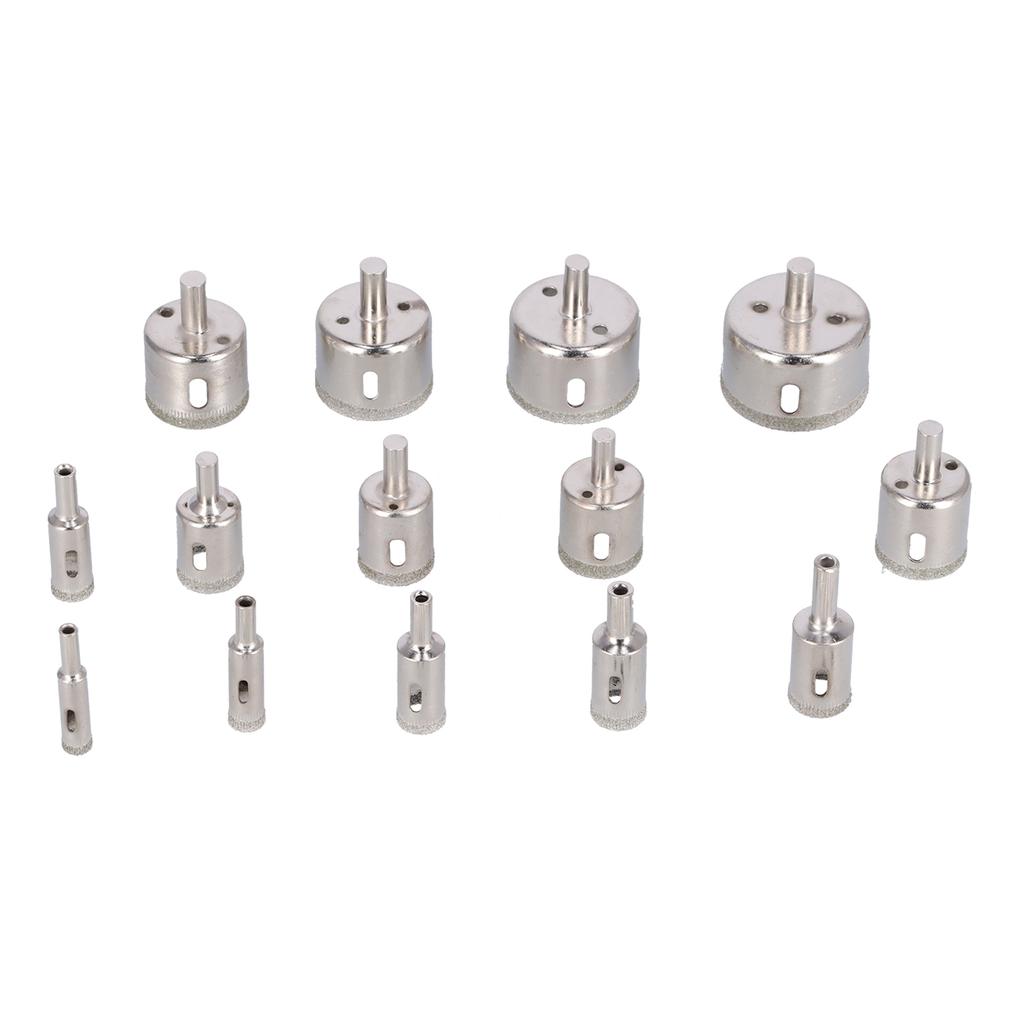 30Pcs/Set Marble Hole Opener Drill Bit Kit for Glass Granite Brick Concrete Pottery Ceramic Tile