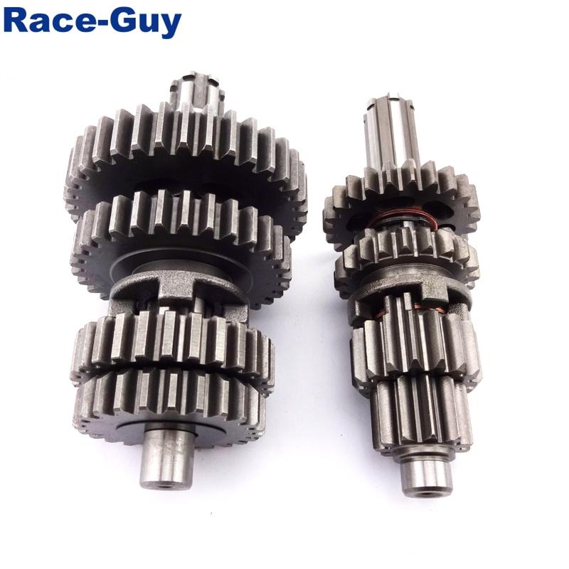 YX110 125 Transmission Gear Box Main Counter Shaft For YX 110cc 125cc Pit Dirt Bikes