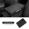 Car Armrest Box Height Pad Leather Protective Cushion Support For KIA K5 K2 Optima Soul Spectra Niro Cadenza Sephia Carens  VU8