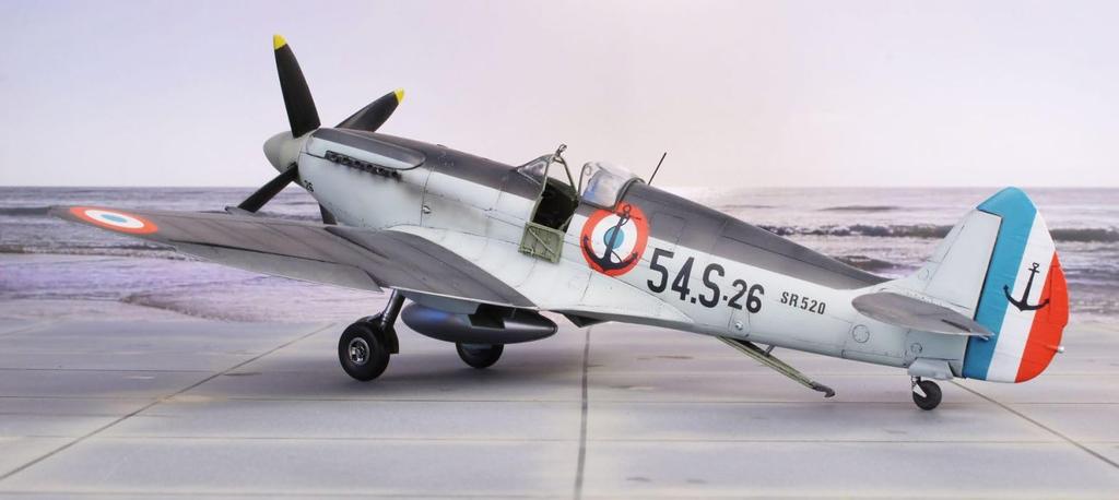Special Hobby 1/48 French Supermarine Seafire Mk.15 Plastic Model SH48125n