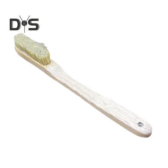 Kletterbürste mit ergonomischem Holzgriff, dicken Wildschweinborsten, tragbares Reinigungswerkzeug für die Kletter- und Boulderbürste im Innen- und Außenbereich