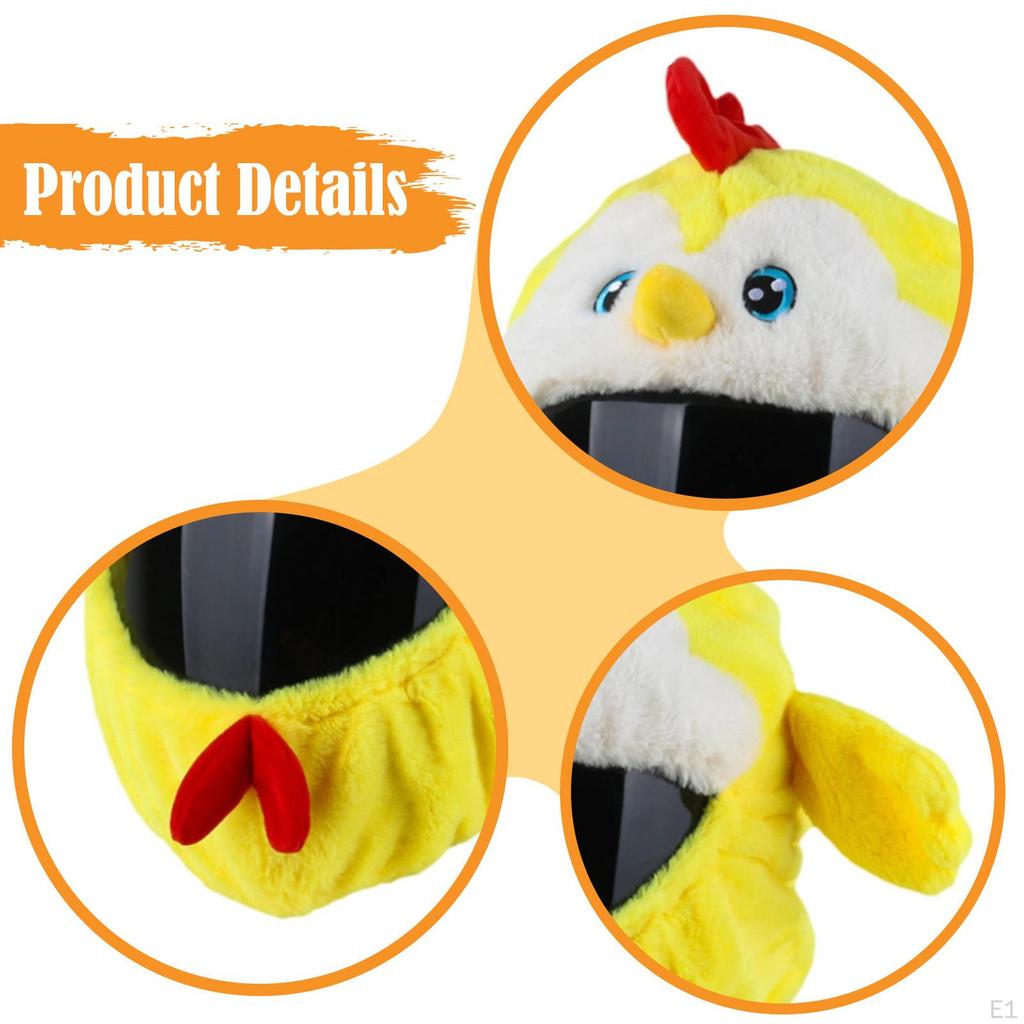 Lustiger Helmüberzug Vogelförmig Entzückender Cartoon Erhöht Fahrspaß Niedliche Dekoration