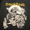Vtg Black Tusk Band Kurzarm Baumwolle schwarz Vollgröße T-Shirt Für Männer BL277 Unisex T-Shirt