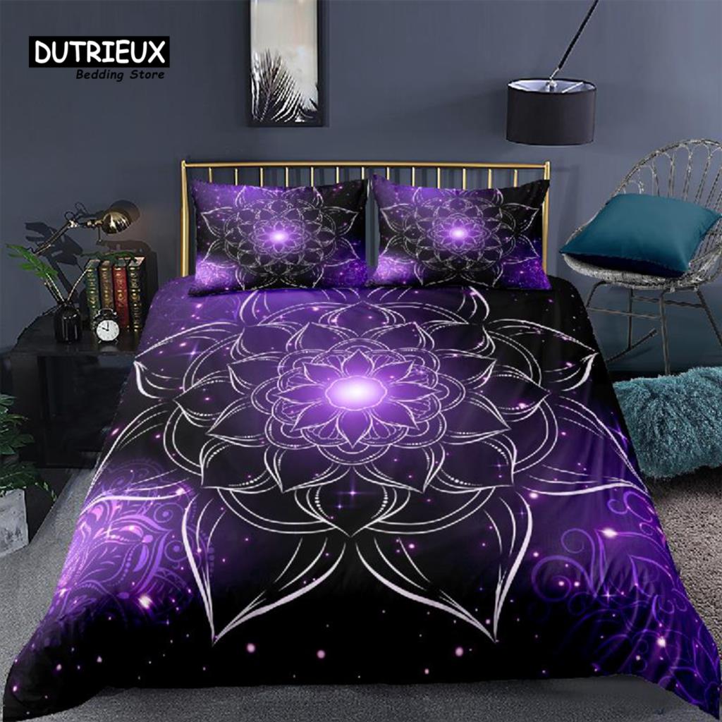 Comforter Luxury 3D Flower Print Home Living Comfortable Kid Bedding Set Queen And King Eu/Us/Au/Uk Size