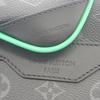 Louis Vuitton M26052 Shoulder Bag black/Bamboo Green Mens