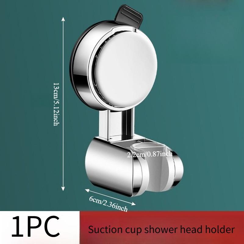 1PC suction cup shower bracket household non-punching bathroom shower head hanging seat fixed artifact children's movable adjustment