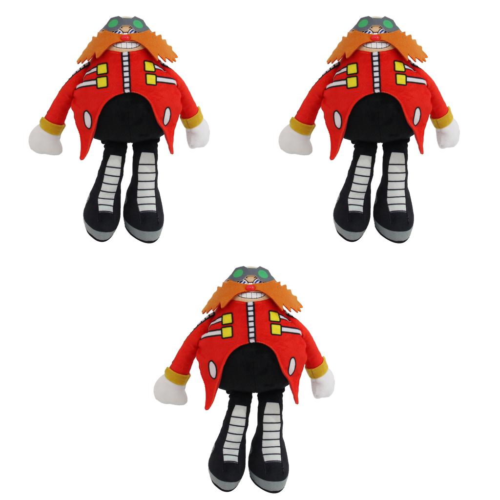 Sonic The Hedgehog 12 Inch Plush Classic Dr Eggman Soft And Cuddly Toy For Kids