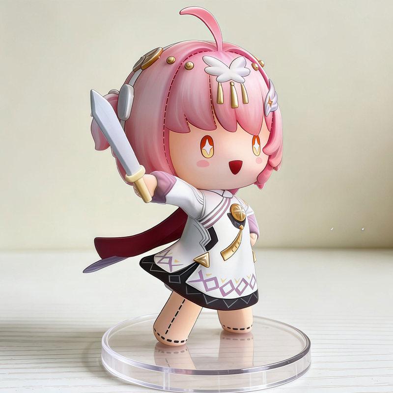 Wuthering Waves Little Savior S Plus High End Version 8Cm Trendy Play Model Gk Anime Ornament Figure Peripheral Gift